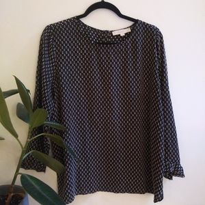 Loft 3/4 length blouse